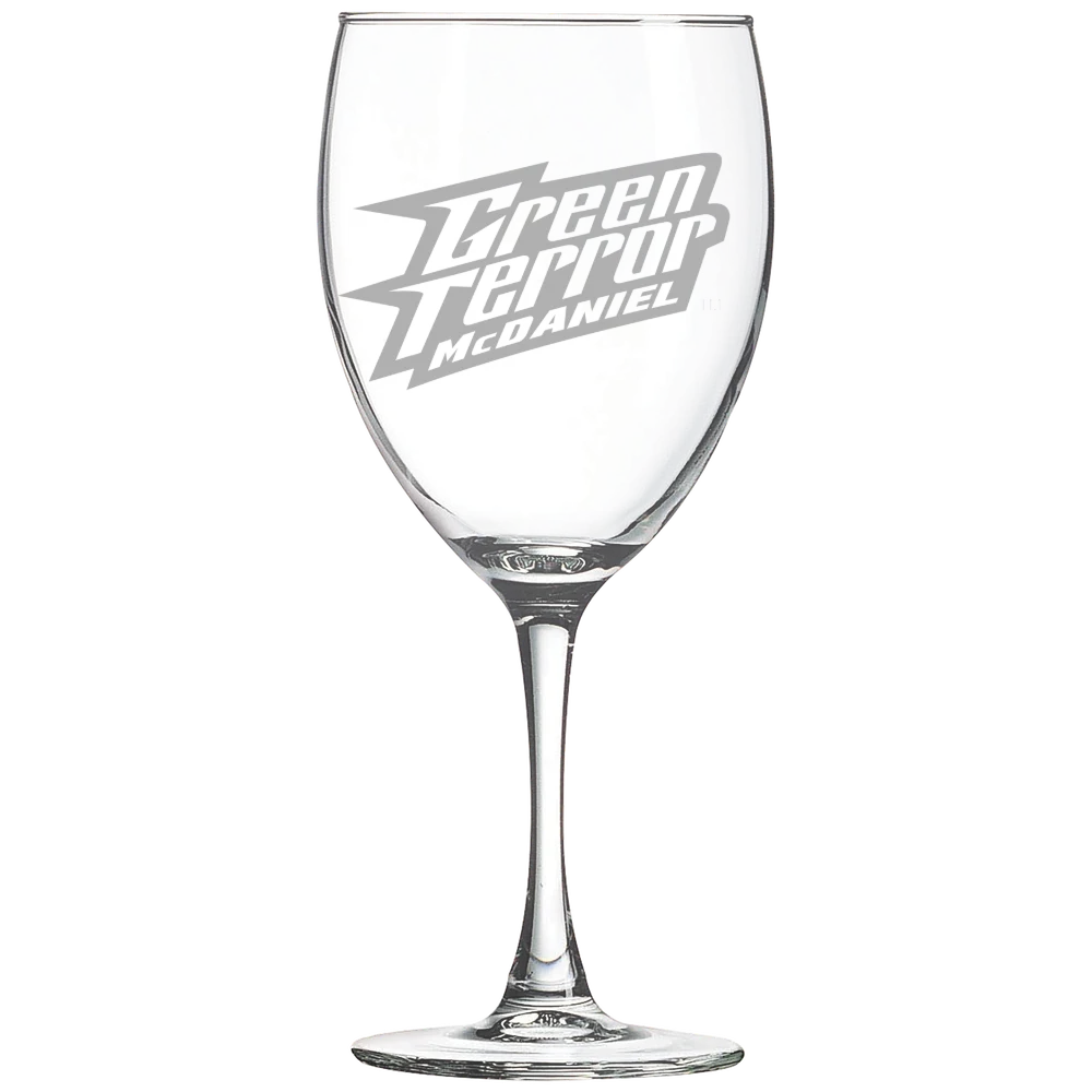 McDaniel College Polar Camel 10 1/2 oz. Wine Glass