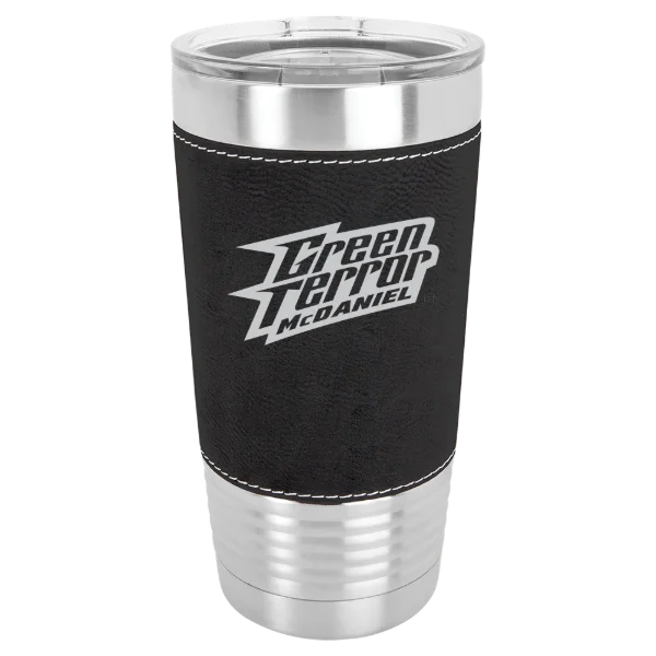 McDaniel College Polar Camel 20 oz. Leatherette Grip Tumbler with Standard Lid
