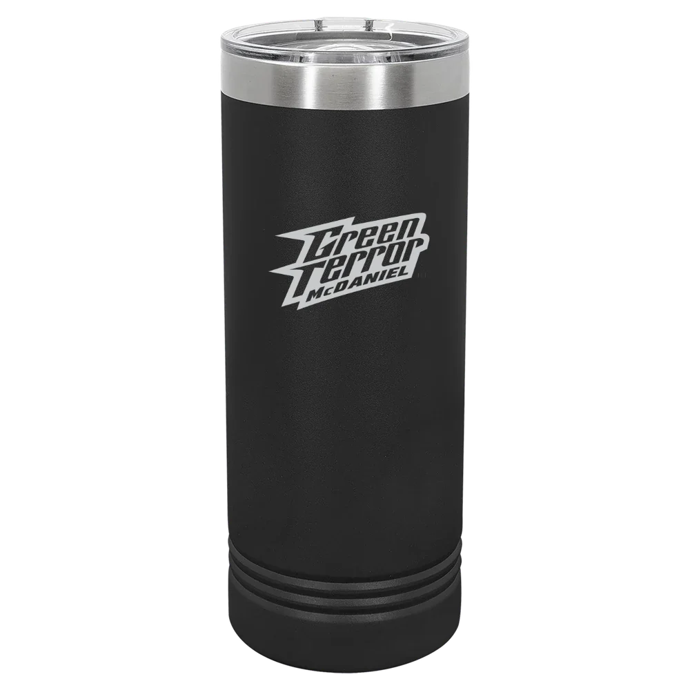 McDaniel College Polar Camel 22 oz. Skinny Tumbler with Slider Lid