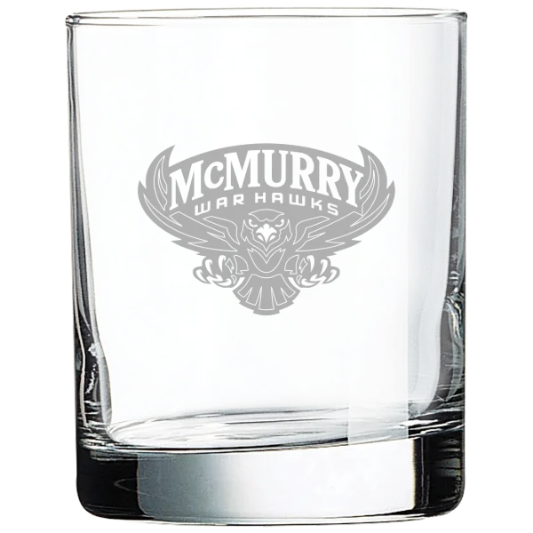 McMurry University Polar Camel 10 1/2 oz. On The Rocks Glass