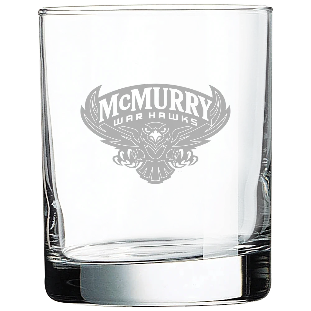 McMurry University Polar Camel 10 1/2 oz. On The Rocks Glass