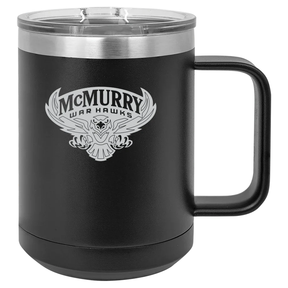 McMurry University Polar Camel 15 oz. Mug with Slider Lid