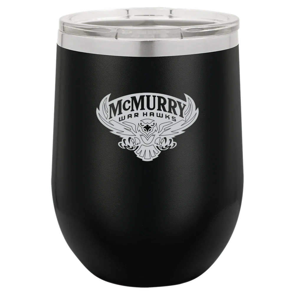 McMurry University Polar Camel 12 oz. Stemless Wine Tumbler