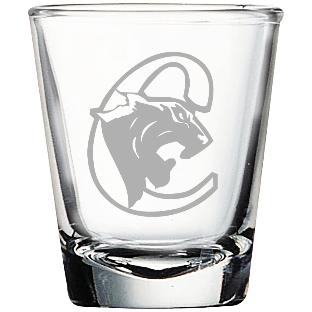 Medgar Evers College Polar Camel 1.7 oz. Shot Glass