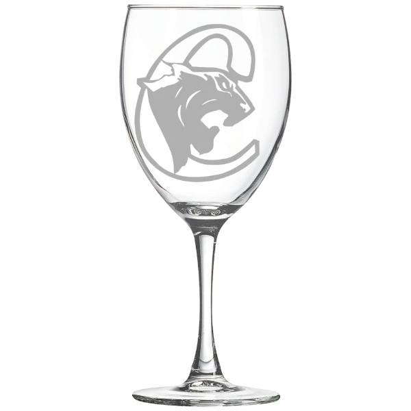 Medgar Evers College Polar Camel 10 1/2 oz. Wine Glass
