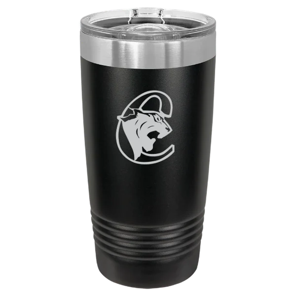 Medgar Evers College Polar Camel 20 oz. Ringneck Tumbler with Slider Lid