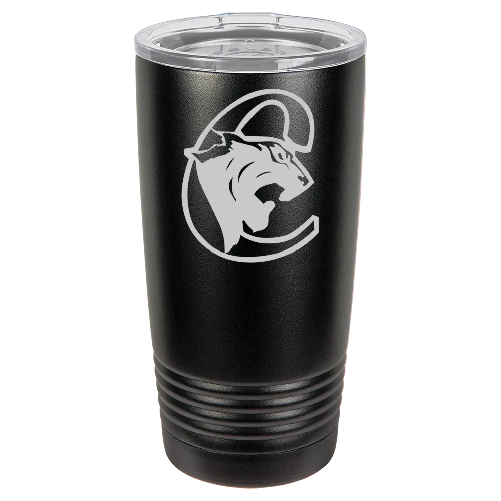 Medgar Evers College Polar Camel 20 oz. Ringneck Tumbler with Standard Lid