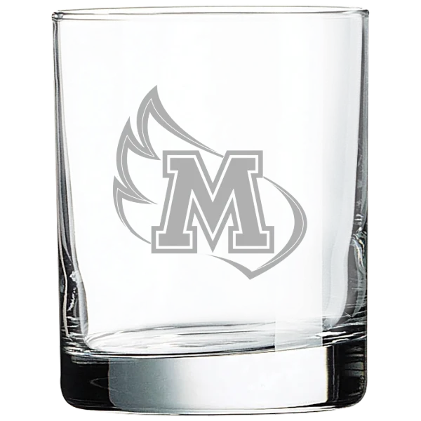 Meredith College Polar Camel 10 1/2 oz. On The Rocks Glass