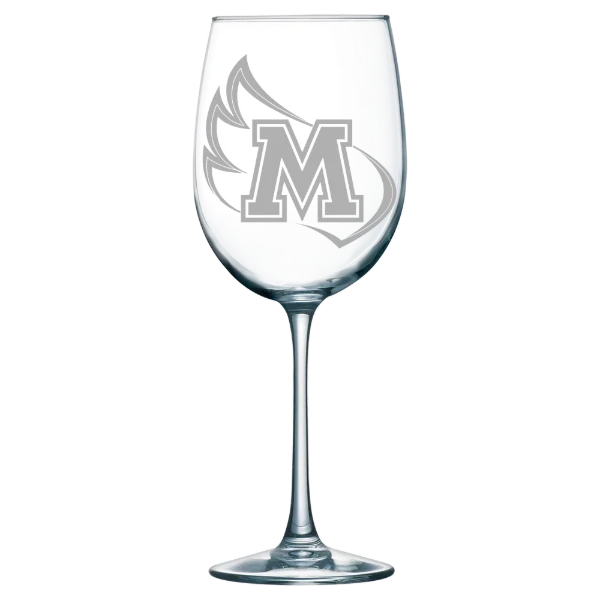 Meredith College Polar Camel 19 oz. Wine Glass
