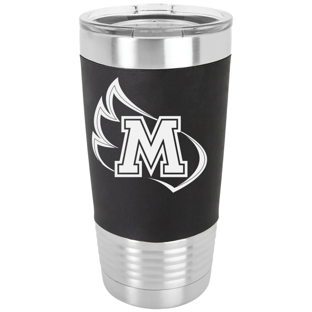 Meredith College Polar Camel 20 oz. Silicone Grip Tumbler with Standard Lid