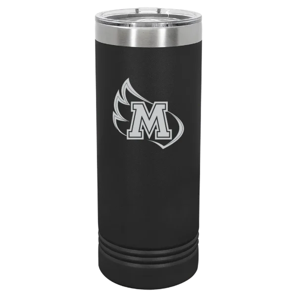 Meredith College Polar Camel 22 oz. Skinny Tumbler with Slider Lid