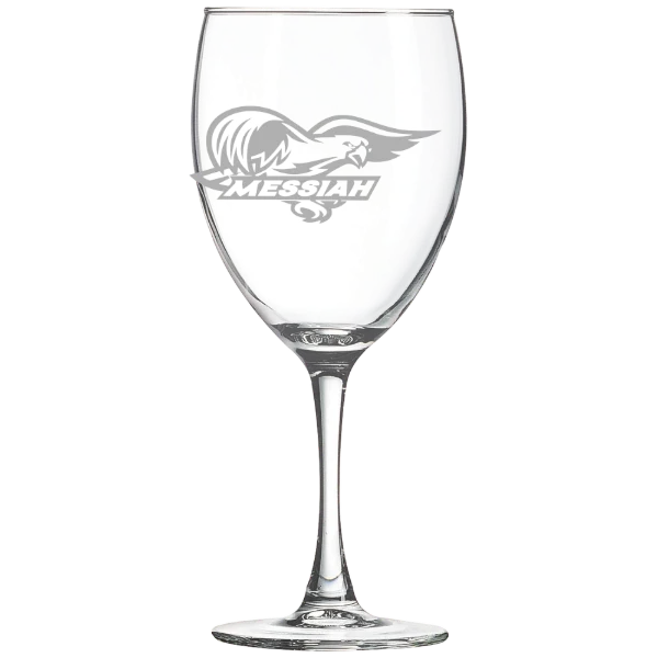 Messiah University Polar Camel 10 1/2 oz. Wine Glass