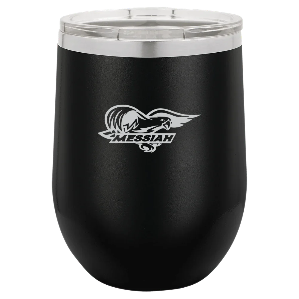 Messiah University Polar Camel 12 oz. Stemless Wine Tumbler