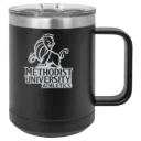 Methodist University Polar Camel 15 oz. Mug with Slider Lid