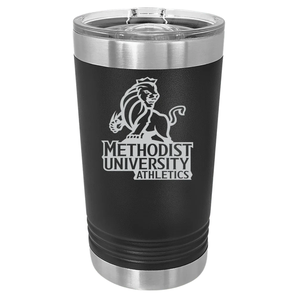 Methodist University Polar Camel 16 oz. Pint Tumbler