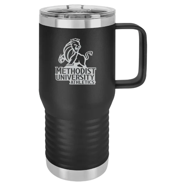Methodist University Polar Camel 20 oz. Travel Mug with Slider Lid