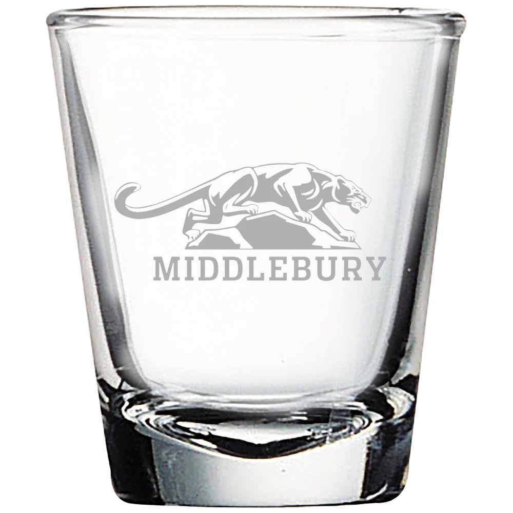 Middlebury College Polar Camel 1.7 oz. Shot Glass