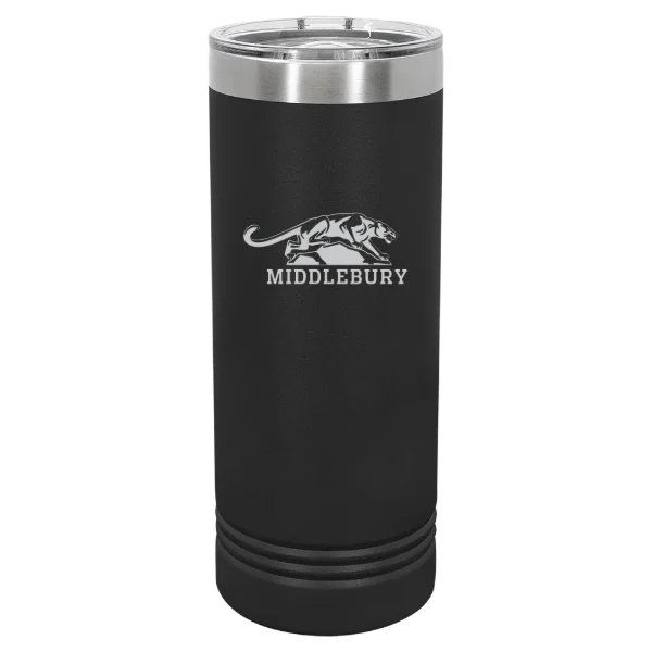 Middlebury College Polar Camel 22 oz. Skinny Tumbler with Slider Lid