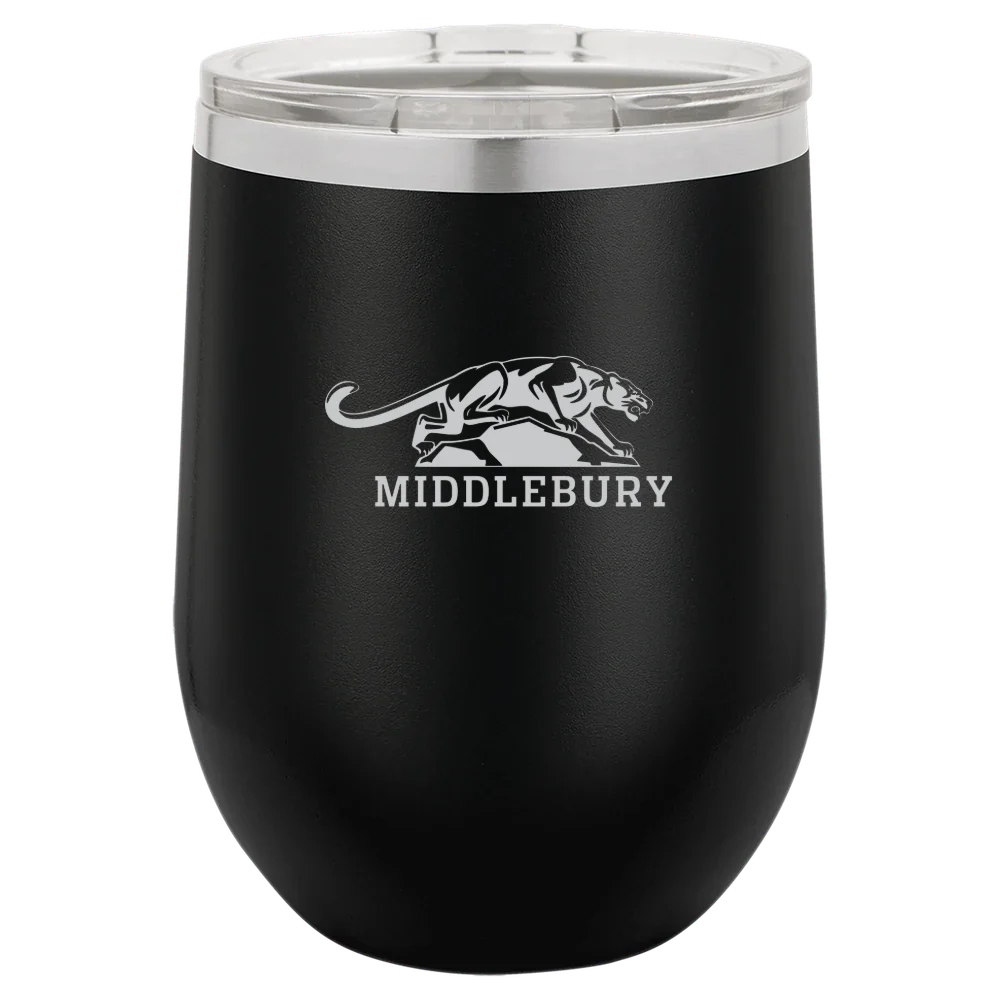 Middlebury College Polar Camel 12 oz. Stemless Wine Tumbler