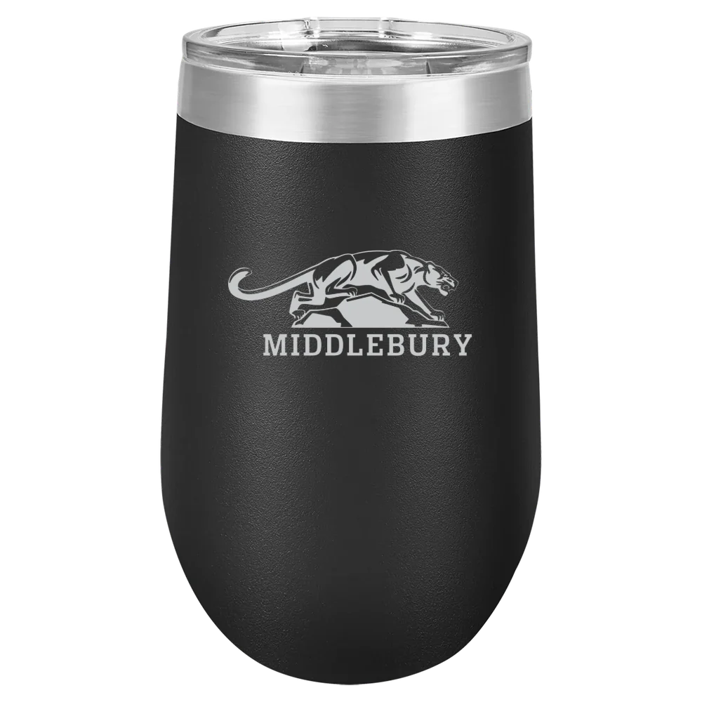 Middlebury College Polar Camel 16 oz. Stemless Wine Tumbler