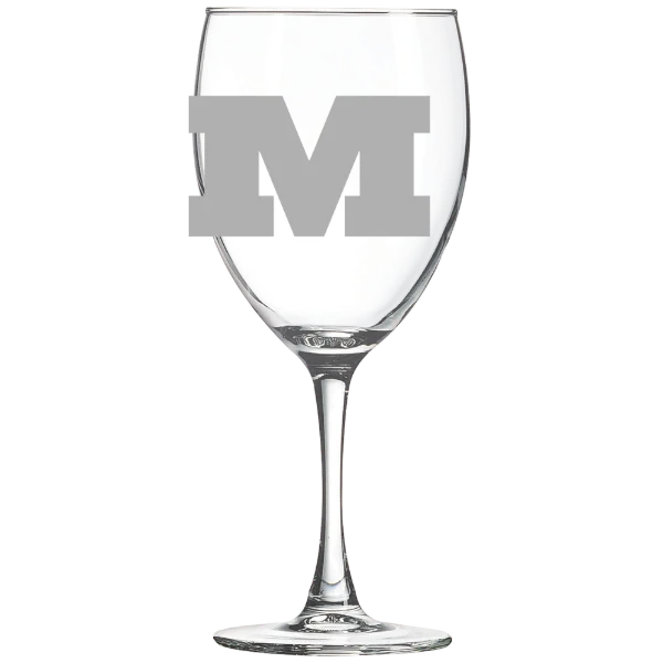 Millikin University Polar Camel 10 1/2 oz. Wine Glass