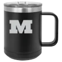 Millikin University Polar Camel 15 oz. Mug with Slider Lid