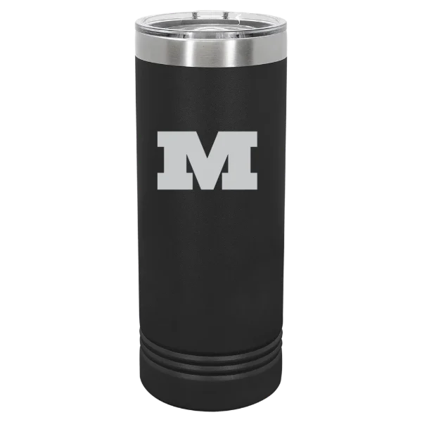 Millikin University Polar Camel 22 oz. Skinny Tumbler with Slider Lid