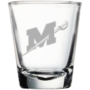Millsaps College Polar Camel 1.7 oz. Shot Glass