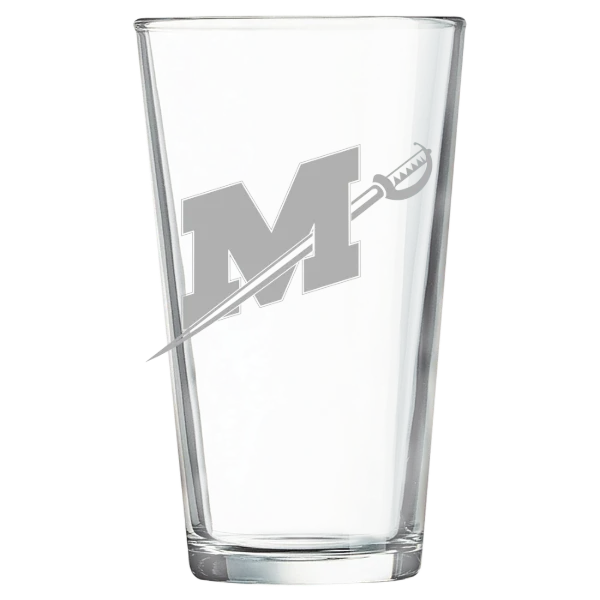 Millsaps College Polar Camel 16 oz. Pint Mixing Glass