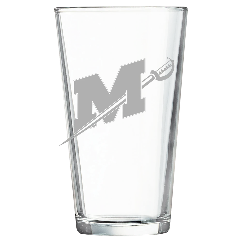 Millsaps College Polar Camel 16 oz. Pint Mixing Glass