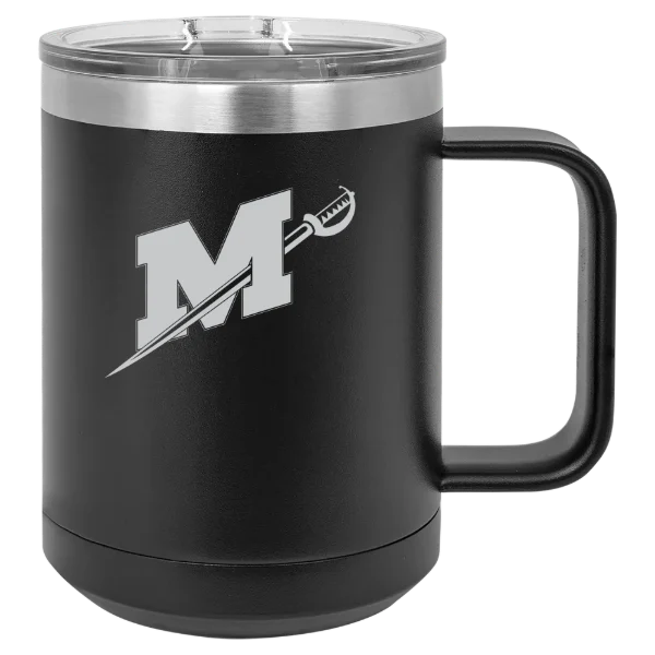 Millsaps College Polar Camel 15 oz. Mug with Slider Lid