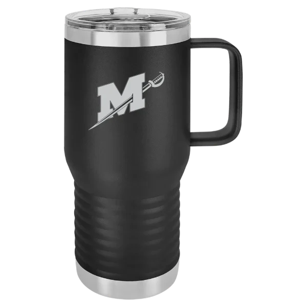 Millsaps College Polar Camel 20 oz. Travel Mug with Slider Lid