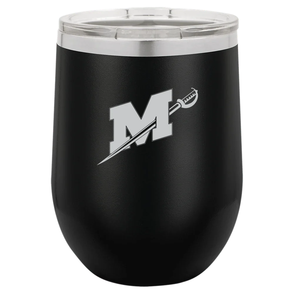 Millsaps College Polar Camel 12 oz. Stemless Wine Tumbler