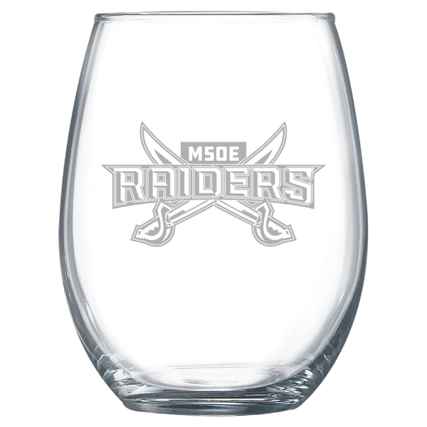Milwaukee School of Engineering Polar Camel 15 oz. Stemless Wine Glass