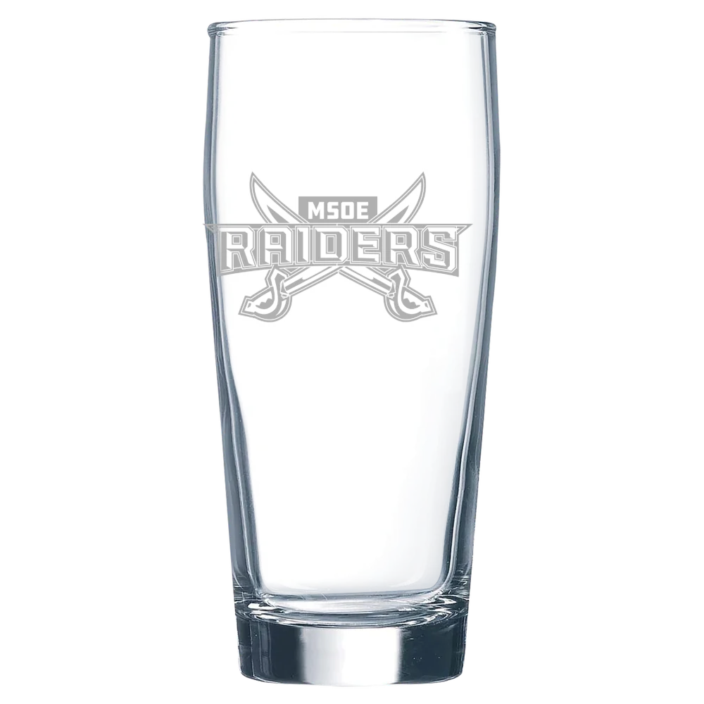 Milwaukee School of Engineering Polar Camel 16 oz. Willi Becher Beer Glass