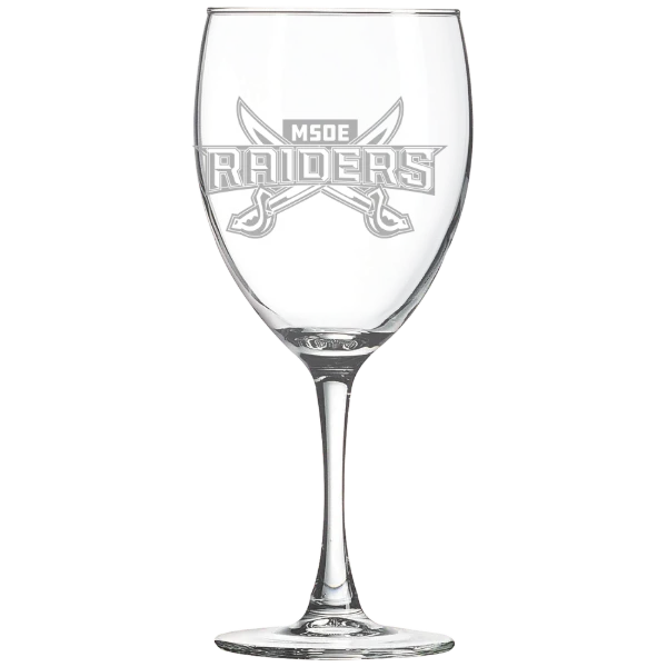 Milwaukee School of Engineering Polar Camel 10 1/2 oz. Wine Glass