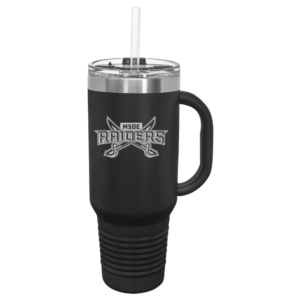 Milwaukee School of Engineering Polar Camel 40 oz. Travel Mug with Snap Lid & Straw