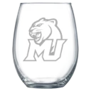 Misericordia University Polar Camel 15 oz. Stemless Wine Glass