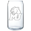 Misericordia University Polar Camel 16 oz. Can Glass