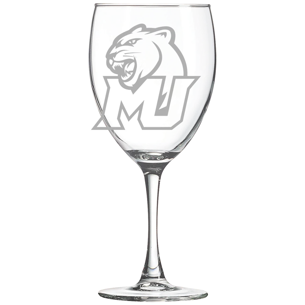 Misericordia University Polar Camel 10 1/2 oz. Wine Glass