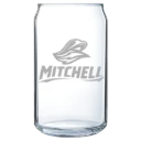 Mitchell College Polar Camel 16 oz. Can Glass
