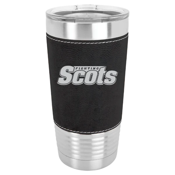 Monmouth College (Illinois) Polar Camel 20 oz. Leatherette Grip Tumbler with Standard Lid