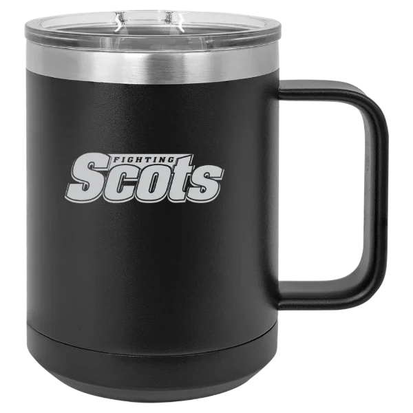 Monmouth College (Illinois) Polar Camel 15 oz. Mug with Slider Lid