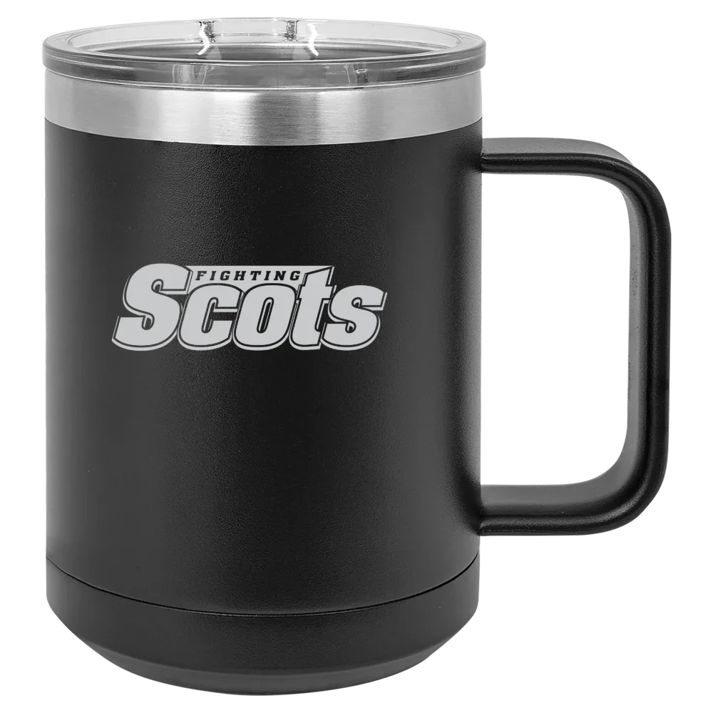 Monmouth College (Illinois) Polar Camel 15 oz. Mug with Slider Lid