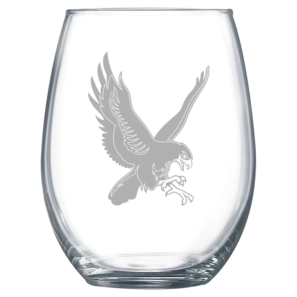 Montclair State University Polar Camel 15 oz. Stemless Wine Glass
