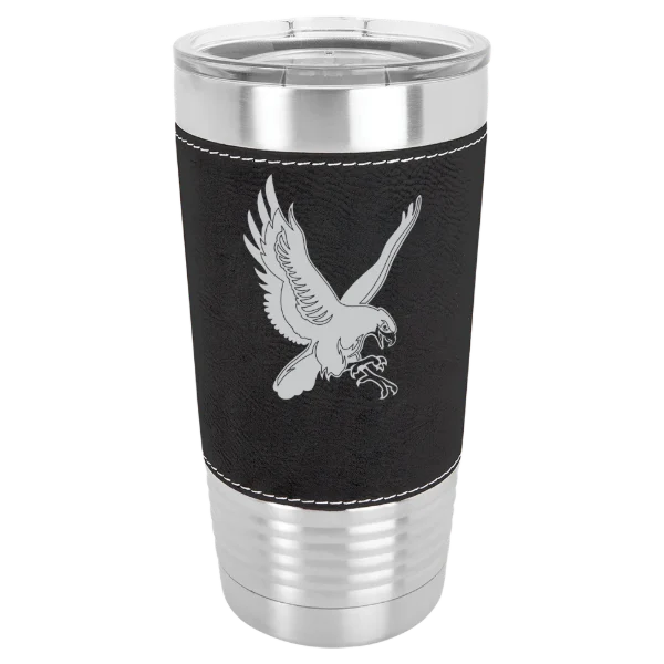 Montclair State University Polar Camel 20 oz. Leatherette Grip Tumbler with Standard Lid