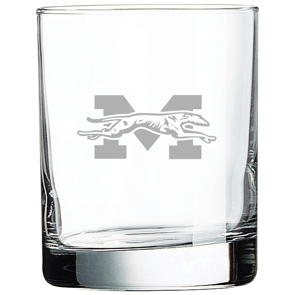 Moravian University Polar Camel 10 1/2 oz. On The Rocks Glass