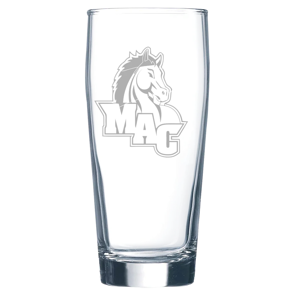 Mount Aloysius College Polar Camel 16 oz. Willi Becher Beer Glass