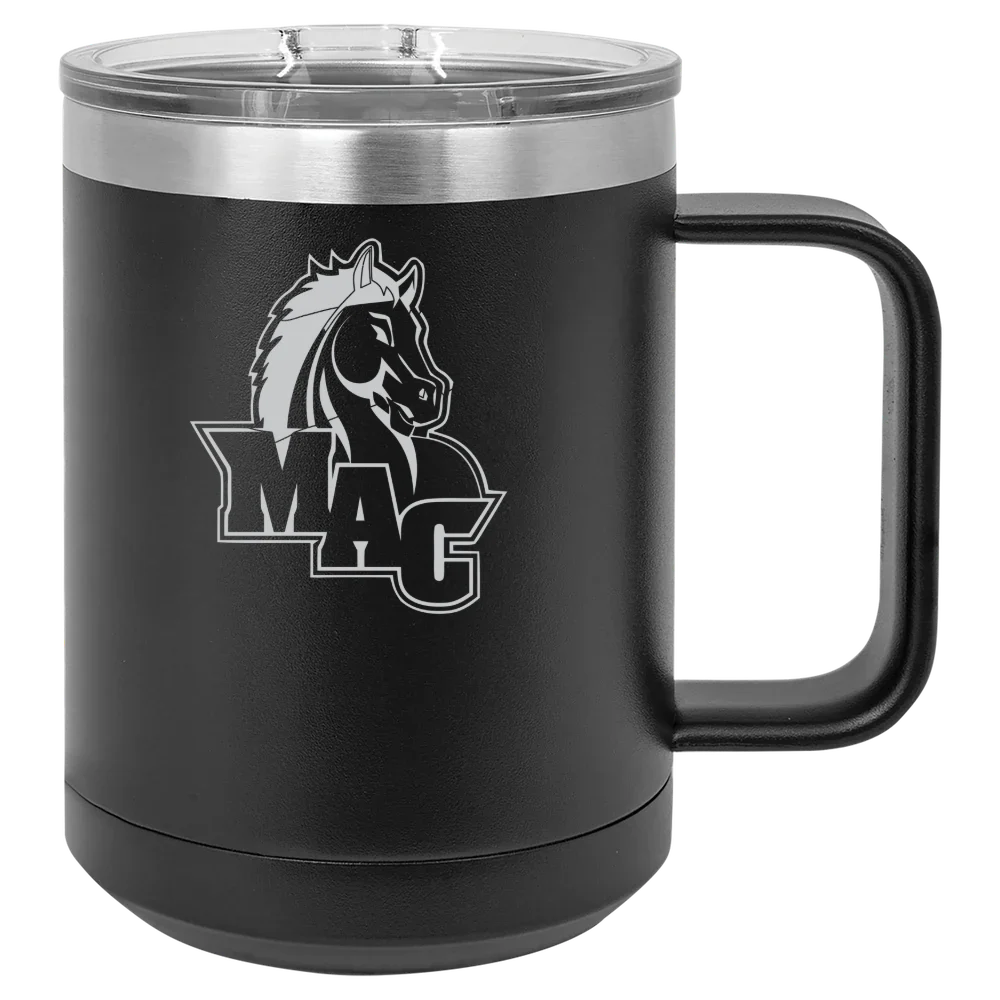 Mount Aloysius College Polar Camel 15 oz. Mug with Slider Lid