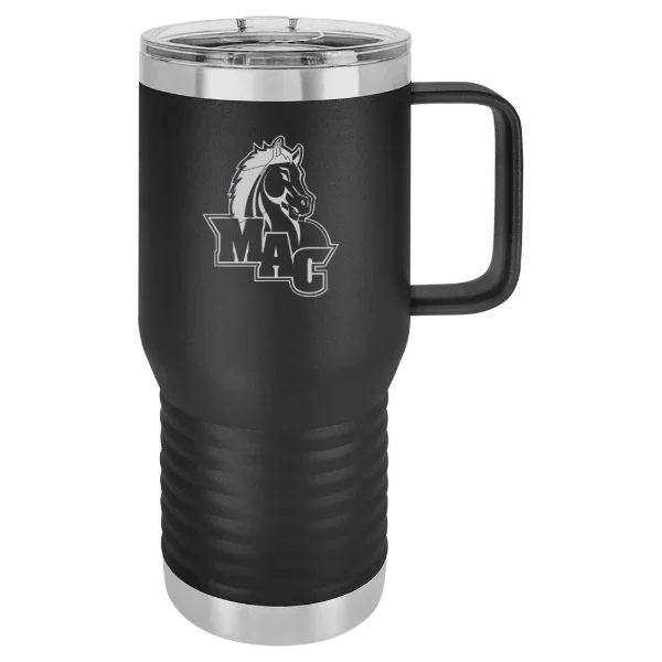 Mount Aloysius College Polar Camel 20 oz. Travel Mug with Slider Lid
